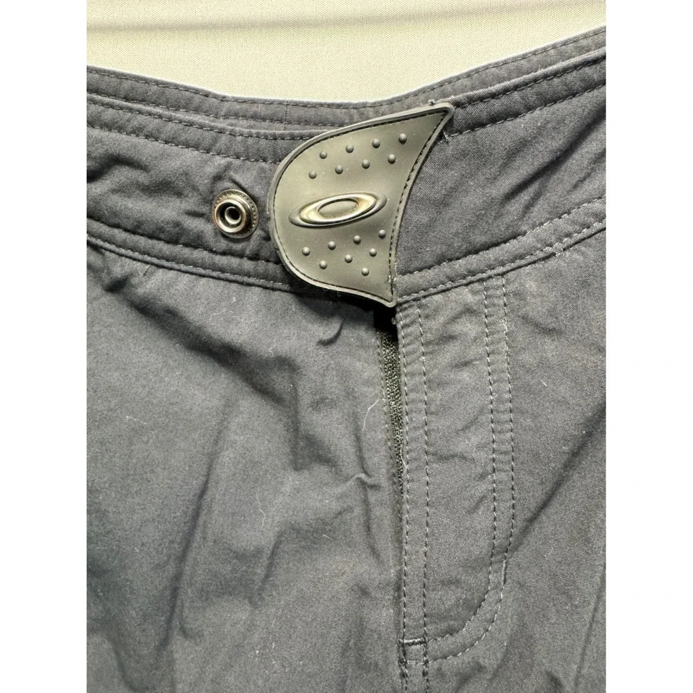 Oakley Mens Technical Cargo Black Size Large Utility cycling‎ padded shorts